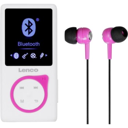 Lenco Xemio-668 MP3 player Pink,White 8 GB (XEMIO668PINK) - Πληρ