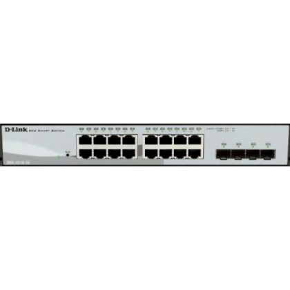 D-Link DGS-1210-16 network switch Managed L2 Black (DGS-1210-16)