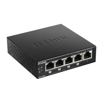 D-Link DGS-1005P network switch Unmanaged L2 Gigabit Ethernet (1