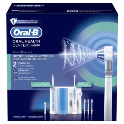 Braun Oral-B Center OxyJet Oral Irrigator + PRO 1000 (Oral-B Pro