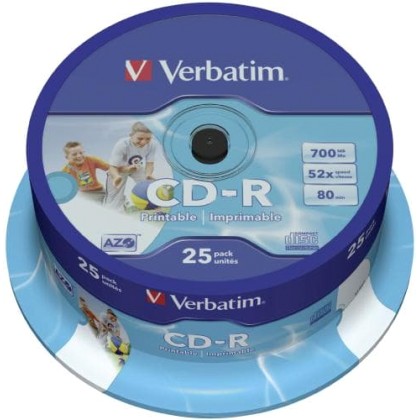 Verbatim 43439 blank CD CD-R 700 MB 25 pc(s) (43439) - Πληρωμή κ