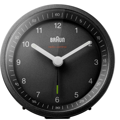 Braun BC07 Quartz alarm clock Black (67009) - Πληρωμή και σε έως