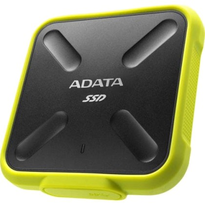 ADATA external SSD SD700 Yellow 1TB USB 3.0 (ASD700-1TU3-CYL) - 