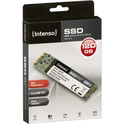 Intenso M.2 SSD HIGH       120GB SATA III (3833430) - Πληρωμή κα