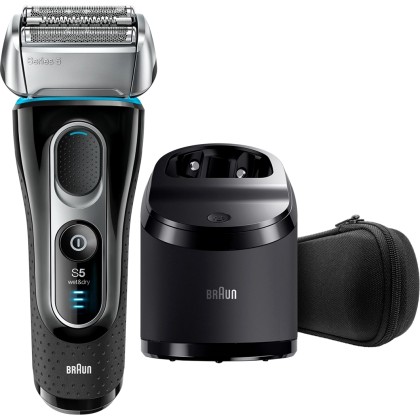 Braun Series 5 5195cc Wet & Dry with Clean & Charge and Travel C