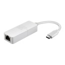 D-Link USB-C to Gigabit Ethernet Adapter – DUB-E130 White (DUB-E