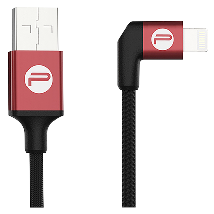 PGYTECH P-GM-115 mobile phone cable Black,Red USB A Lightning 0.