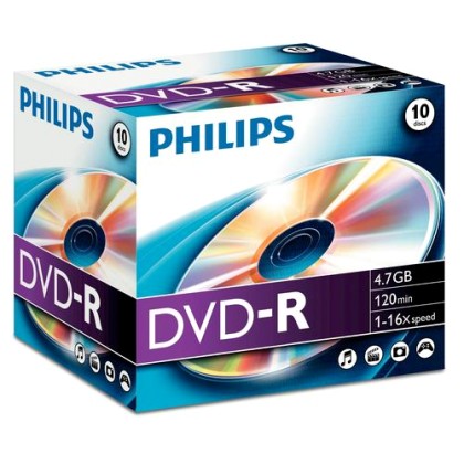 Philips DVD-R DM4S6J10C/00 (DM4S6J10C/00) - Πληρωμή και σε έως 9