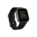 Fitbit Versa 2 smartwatch Black,Grey AMOLED 3.55 cm (1.4