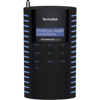 Technisat TechniRadio Solar black/blue (0002/3931) - Πληρωμή και