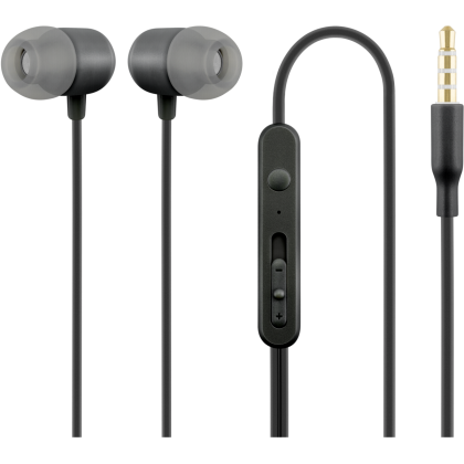 ACME HE21 In Ear Headphones with Microphone black (253115 BLACK)