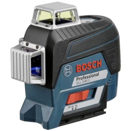 Bosch GLL 3-80 C Professional Line level 30 m Black,Blue (0.601.