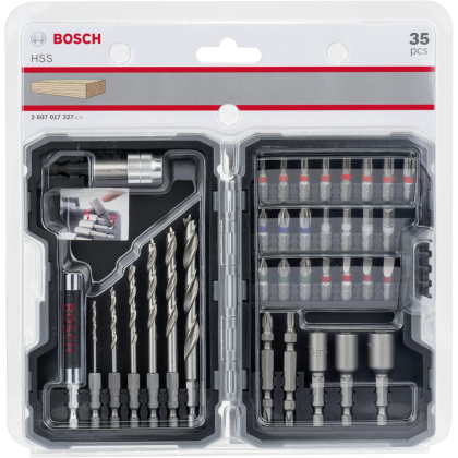 Bosch Bit- and Drill Set 35 parts (2607017327) - Πληρωμή και σε 