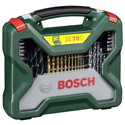 Bosch 70-piece X-Line Titanium set (2607019329) - Πληρωμή και σε