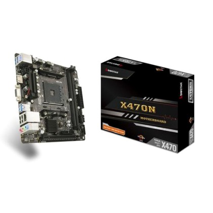 Biostar X470NH motherboard Socket AM4 Mini ITX AMD X470 (X470NH)