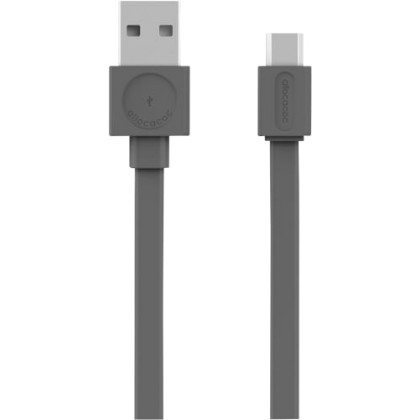 allocacoc microUSB Cable grey (10452GY/USBMBC) - Πληρωμή και σε 