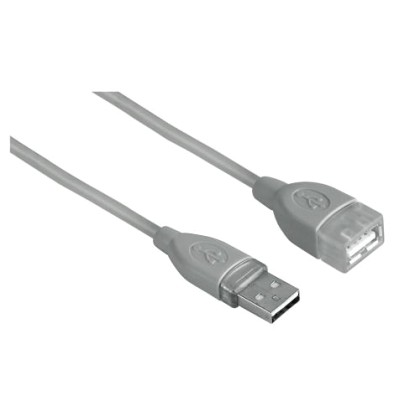 Hama 00045027 USB cable 1.8 m USB A Grey (45027) - Πληρωμή και σ