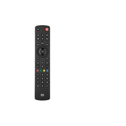 One For All Contour TV remote control Press buttons Black (URC12