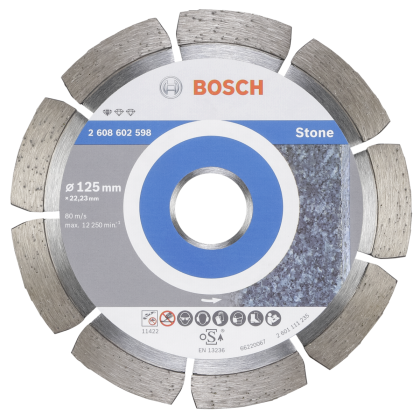 Bosch Pro Stone Diamond Blade Standard for 125mm 22,23mm (260860