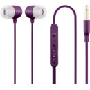 ACME HE21P In Ear Headphones with Microphone Purple (253122 PURP