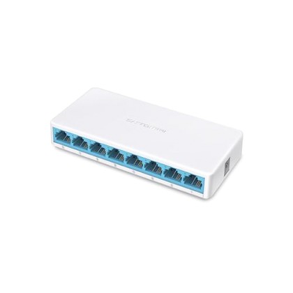 Mercusys MS108 network switch Managed Fast Ethernet (10/100) Whi