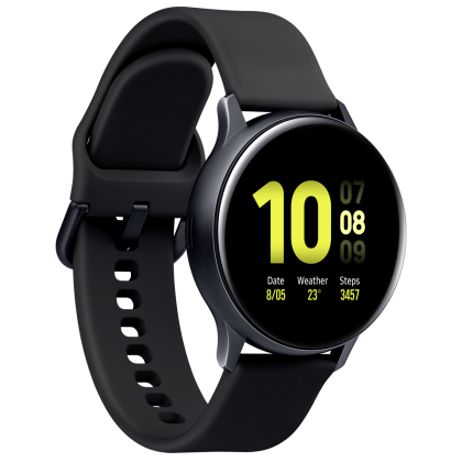 Samsung Galaxy Watch Active2 Aluminum 40mm LTE Aqua Black - Πληρ