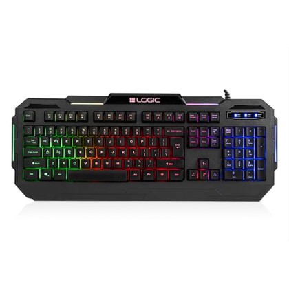 Logic Concept LC-STARR-TWO keyboard USB Black (K-LC-STARR-TWO) -