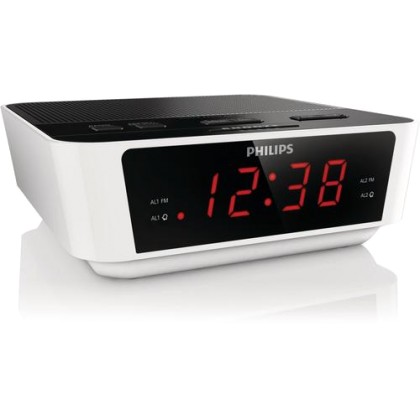 Philips Digital tuning clock radio AJ3115/12 Black,White (AJ3115