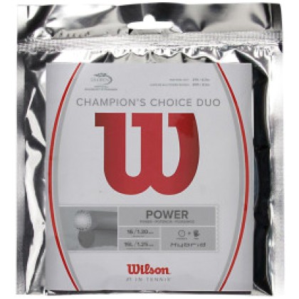 Wilson Champions Choice Hybrid Tennis String 12m