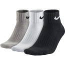 Nike Cushion Quarter Unisex Training Socks x 3
