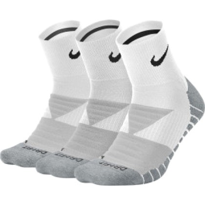 Nike Dry Cushion Unisex Quarter Training Socks x 3