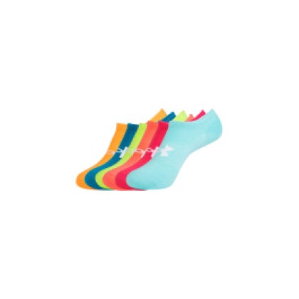 Under Armour Solid No Show Girls' Socks (6 ζεύγη)