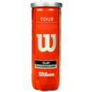 Μπαλάκια Τέννις Wilson Tour Red Clay x 3