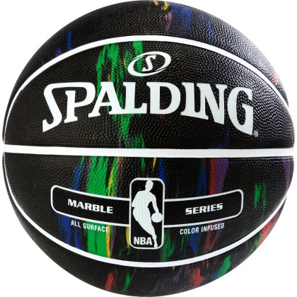  SPALDING NBA MARBLE SERIES RAINBOW RUBBER ΜΠΑΛΑ SIZE 7 71-101Z1