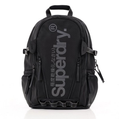Combray.Backpack Μαύρο Πολυεστέρα Superdry