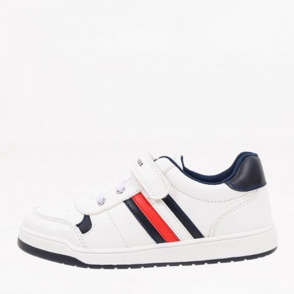 Laceup908 Άσπρο ECOleather Tommy Hilfiger