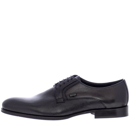 N6310.Rpt Μαύρο Δέρμα Boss shoes
