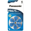 Panasonic μπαταρίες ακουστικών Βαρηκοΐας 1,4V Zinc Air 675/PR44 