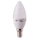 Λαμπτήρας LED E14 κεράκι 5,5 watt ψυχρό λευκό 6400K VT-1855 V-TA