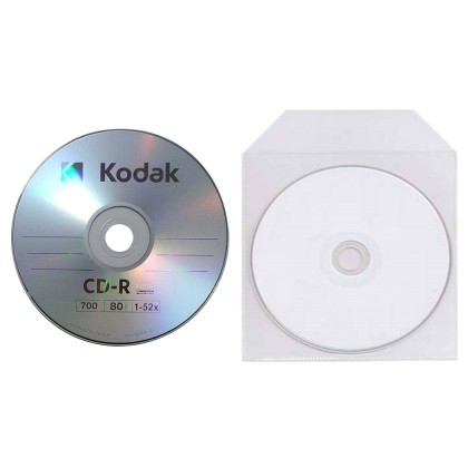 KODAK CD-R 52x 700MB 1 τεμάχιο σε χάρτινη θήκη
