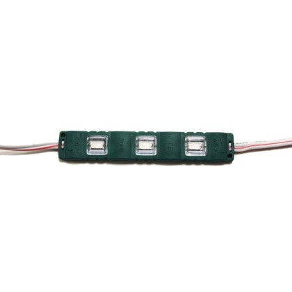 LED Module 3SMD Chips 0.75 Watt πράσινο Για επιγραφές UUGRLM12 O