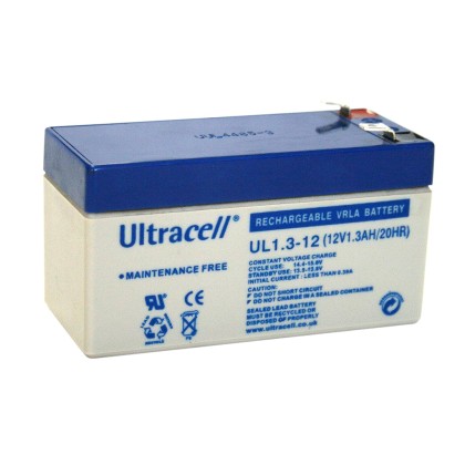 Ultracell UL1.3-12 Επαναφορτιζόμενη μπαταρία μολύβδου κλειστού τ