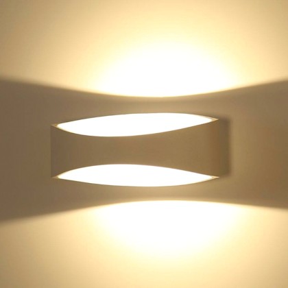 Φωτιστικό LED απλίκα 5W Up-down αρχιτεκτονικού φωτισμού 3000K Θε