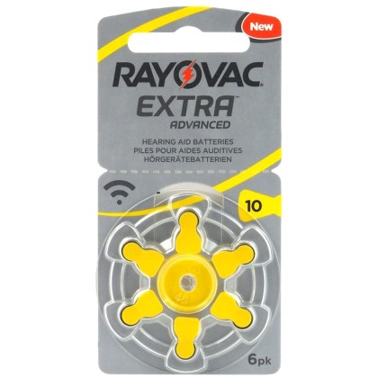 RAYOVAC extra advanced μπαταρίες ακουστικών Βαρηκοΐας 1,45V PR70