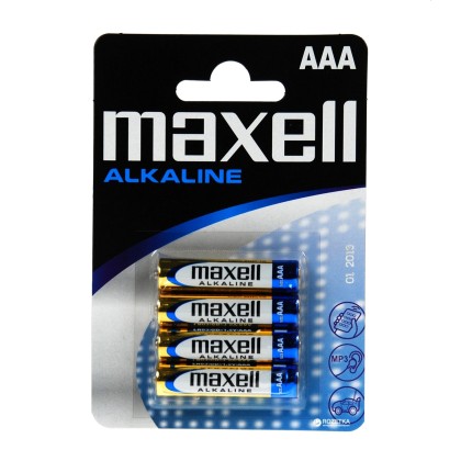 Maxell Αλκαλική Μπαταρία LR03/AAA MN2400 4 τεμάχια