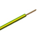 Mονόκλωνο καλώδιο 1 x 2.50 mm² HO7V-U PVC (ΝΥΑ)  κίτρινο πράσινο