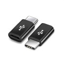V-TAC Αντάπτορας Micro USB σε USB Type C μαύρος VT-5149 8471