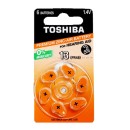Toshiba μπαταρίες ακουστικών Βαρηκοΐας 1,4V PR48 13 blister 6 τε