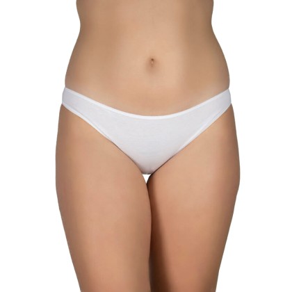AA Underwear Bikini White 6pack 100% cotton