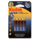 Μπαταρίες KODAK ULTRA premium alkaline AAA 4 Τεμάχια 30959521